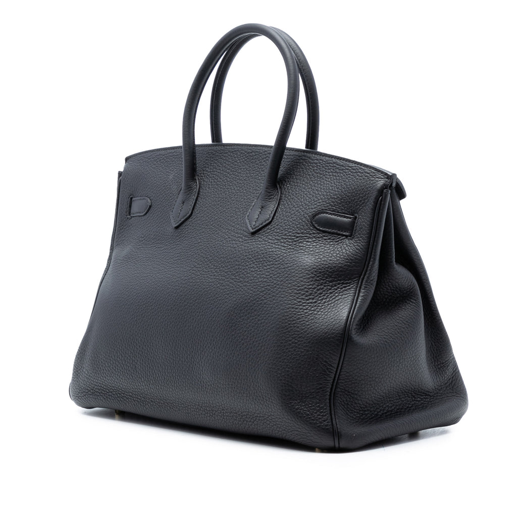 Second hand Hermes Birkin 30 Togo Leather Top - handle Bag Caban - Tabita Bags