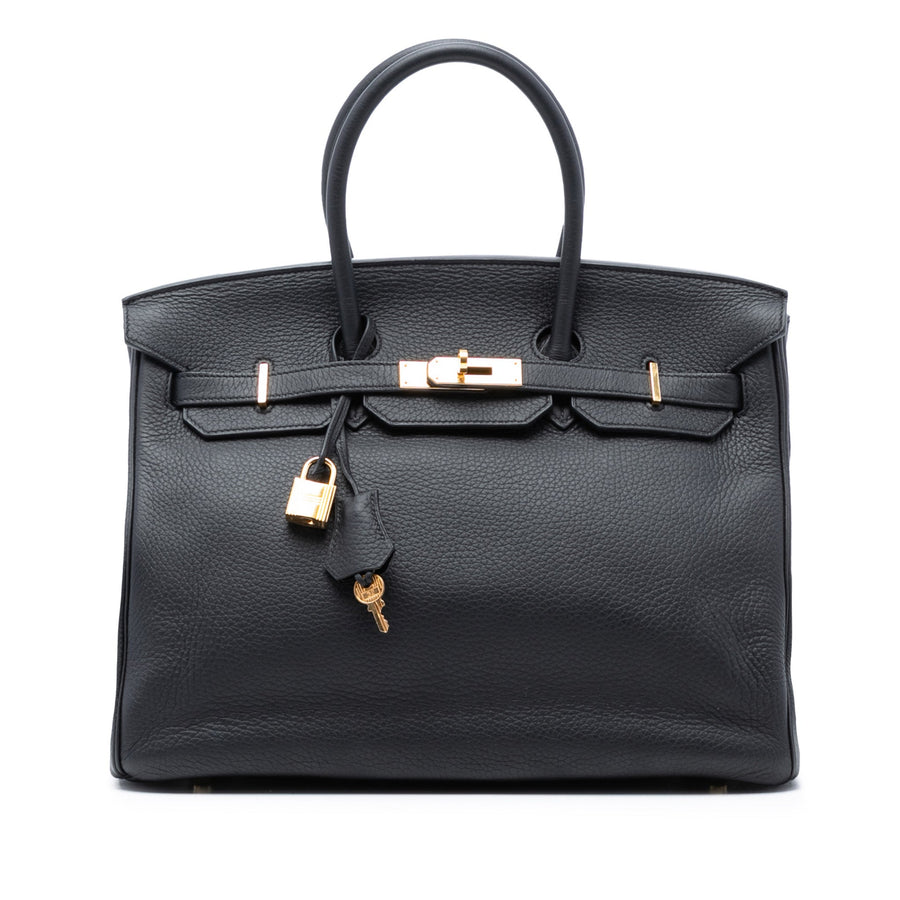 Second hand Hermes Birkin 30 Togo Leather Top - handle Bag Caban - Tabita Bags