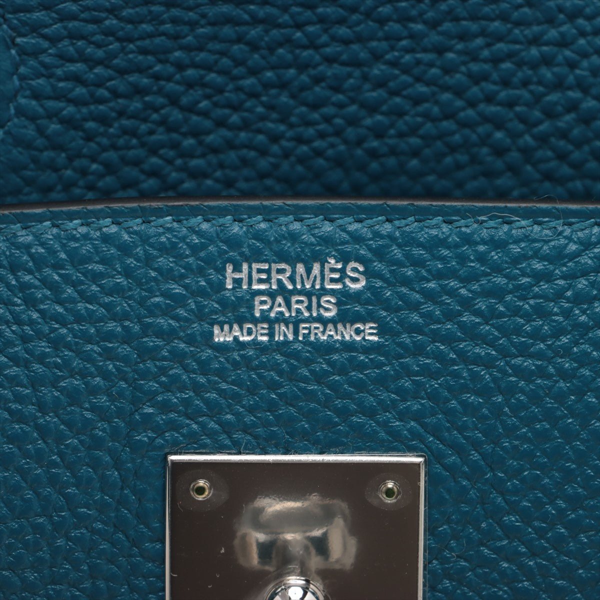 Second hand Hermes Birkin 30 Togo Leather Top-handle Bag Cobalt - Tabita Bags