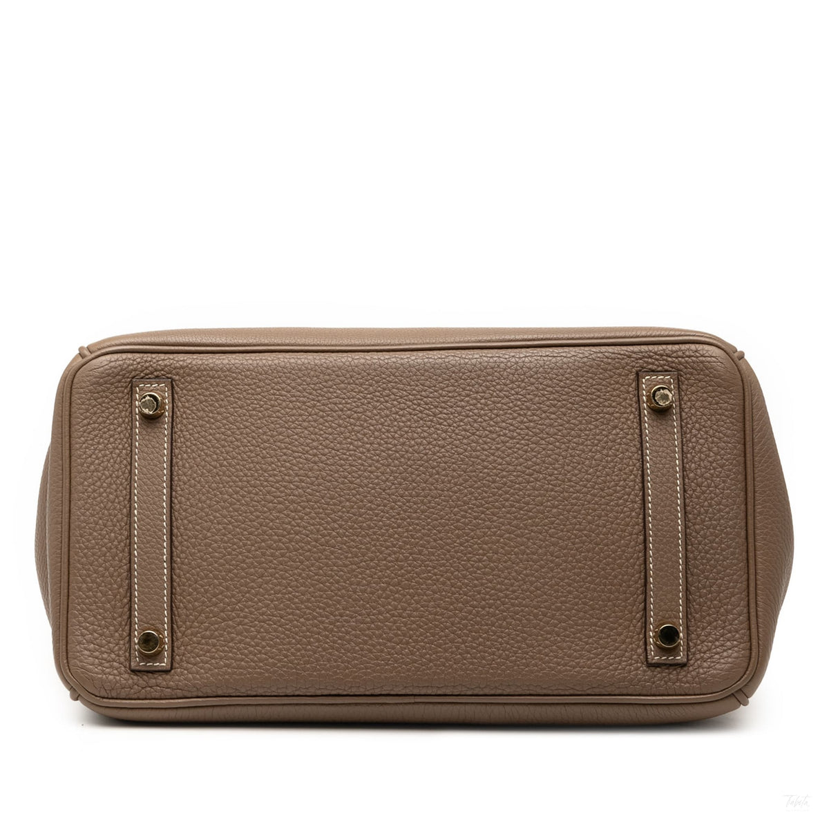 Second hand Hermes Birkin 30 Togo Leather Top - handle Bag Etoupe - Tabita Bags