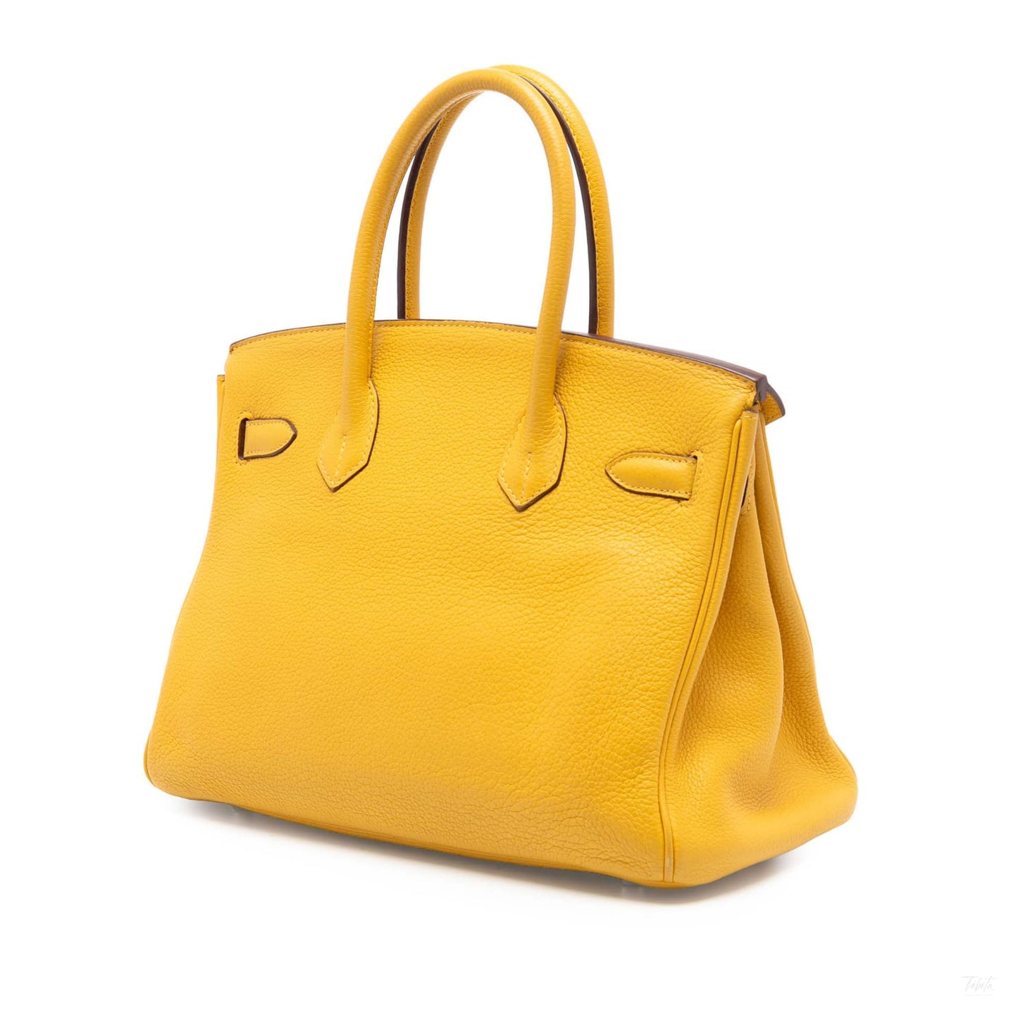 Second hand Hermes Birkin 30 Togo Leather Top - Handle Bag Jaune de Naples - Tabita Bags