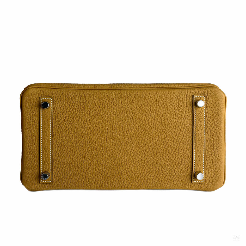 Second hand Hermes Birkin 30 Togo Leather Top - Handle Bag Natural Sable - Tabita Bags