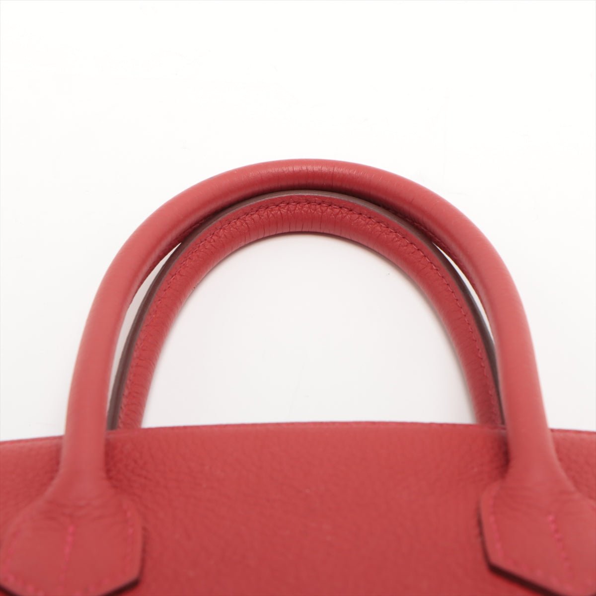 Second hand Hermes Birkin 30 Togo Leather Top-handle Bag Rouge Garance - Tabita Bags