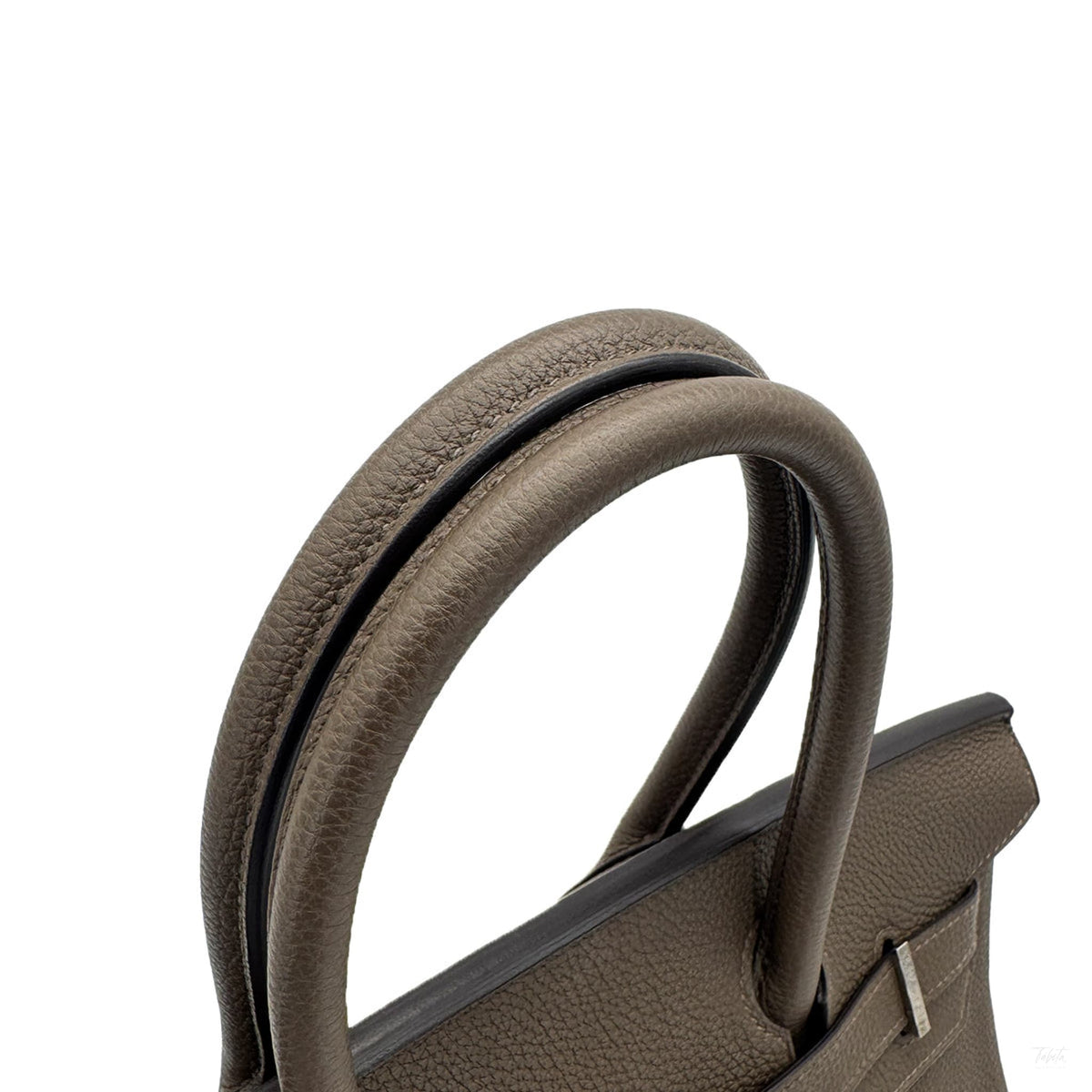Second hand Hermes Birkin 30 Togo Leather Top-handle Bag Taupe - Tabita Bags