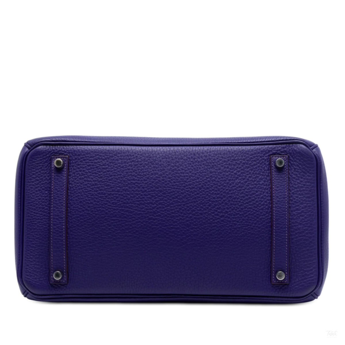 Second hand Hermes Birkin 35 Taurillon Clemence Leather Top - handle Handbag Iris - Tabita Bags