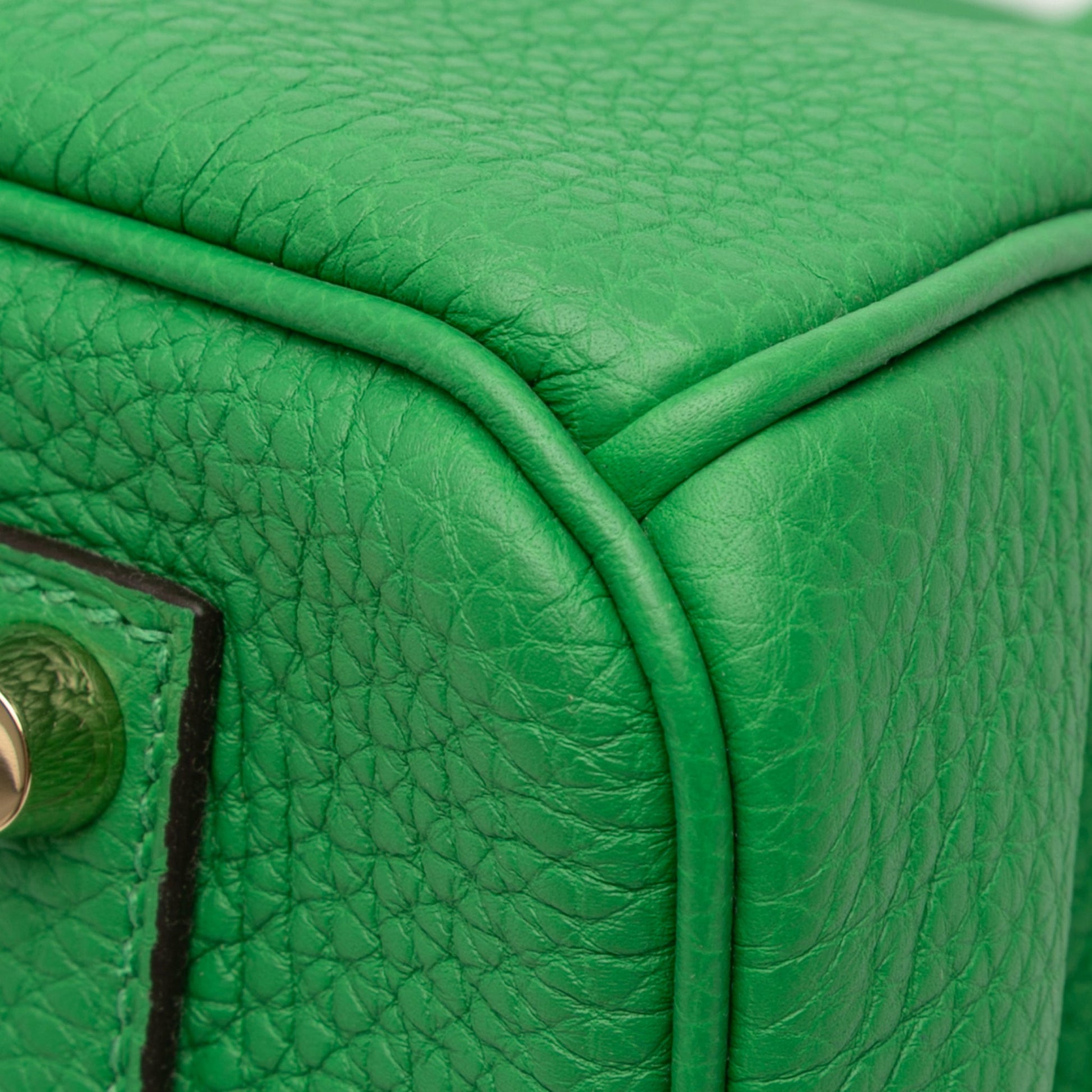 Second hand Hermes Birkin 35 Togo Leather Top - handle Bag Bambou - Tabita Bags