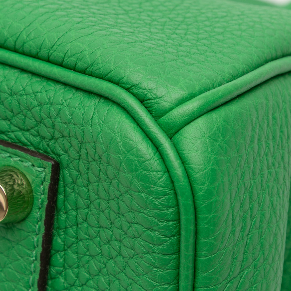 Second hand Hermes Birkin 35 Togo Leather Top - handle Bag Bambou - Tabita Bags