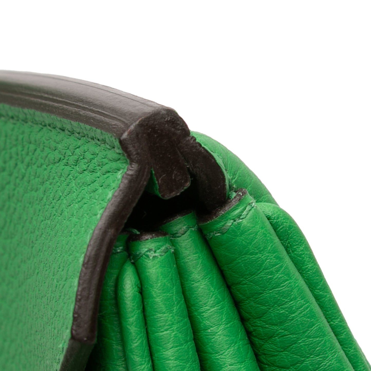 Second hand Hermes Birkin 35 Togo Leather Top - handle Bag Bambou - Tabita Bags