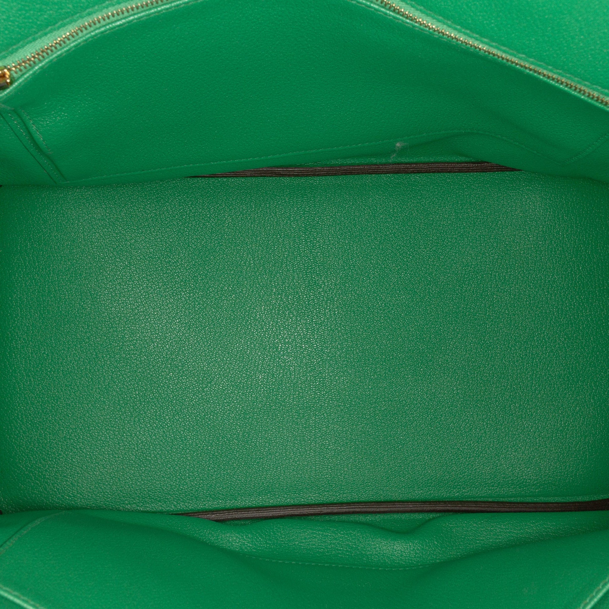 Second hand Hermes Birkin 35 Togo Leather Top - handle Bag Bambou - Tabita Bags