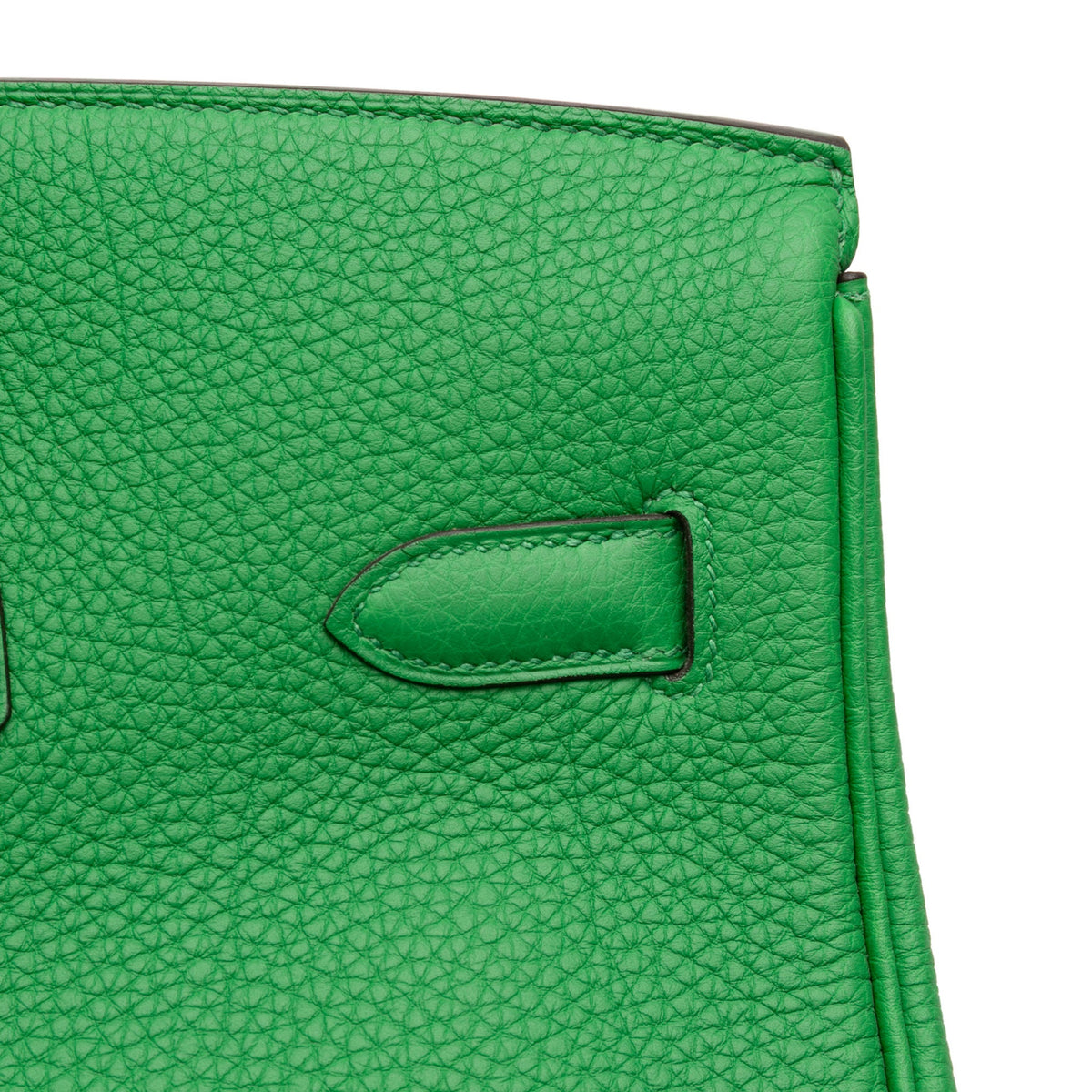 Second hand Hermes Birkin 35 Togo Leather Top - handle Bag Bambou - Tabita Bags