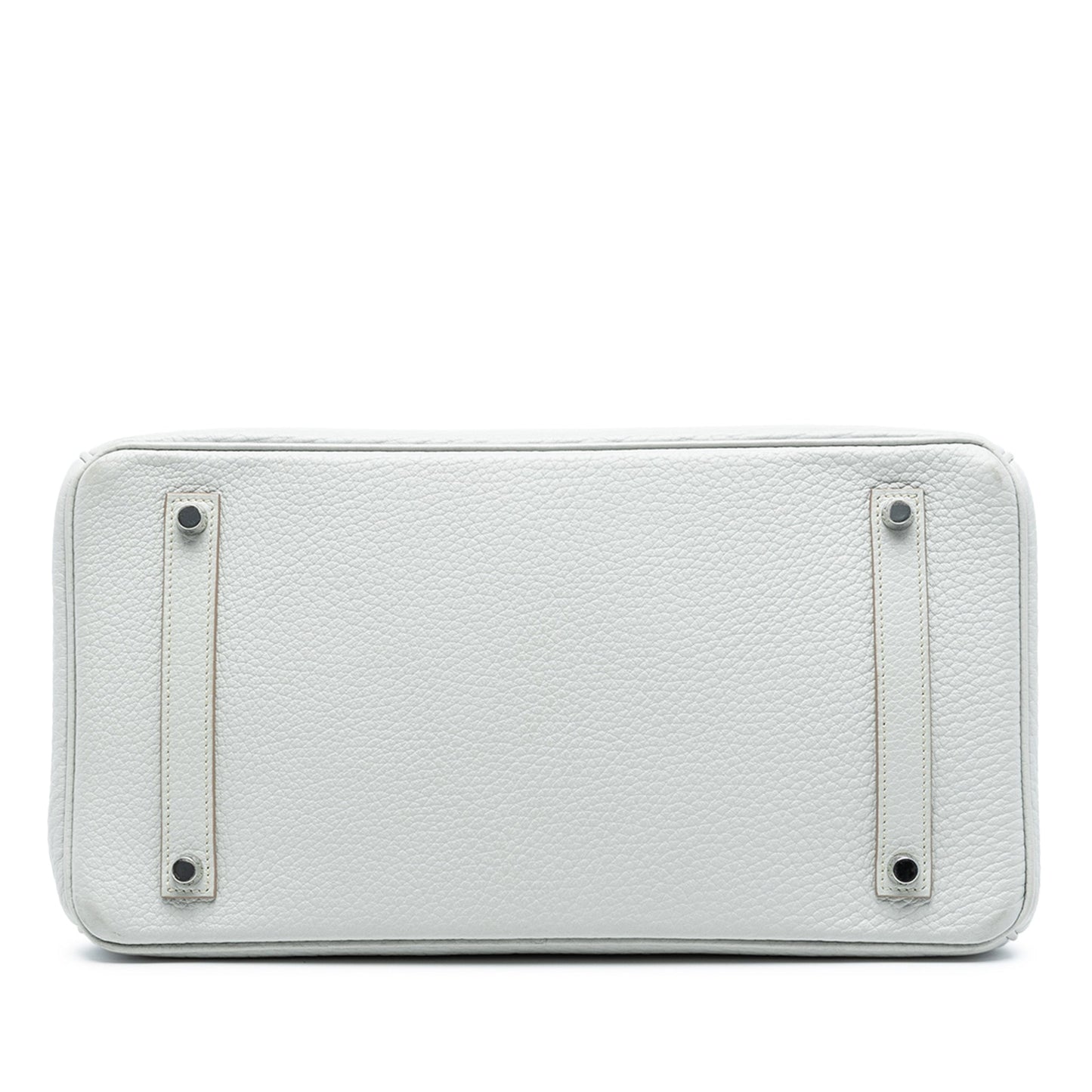 Second hand Hermes Birkin 35 Togo Leather Top - handle Bag Gris Pale - Tabita Bags