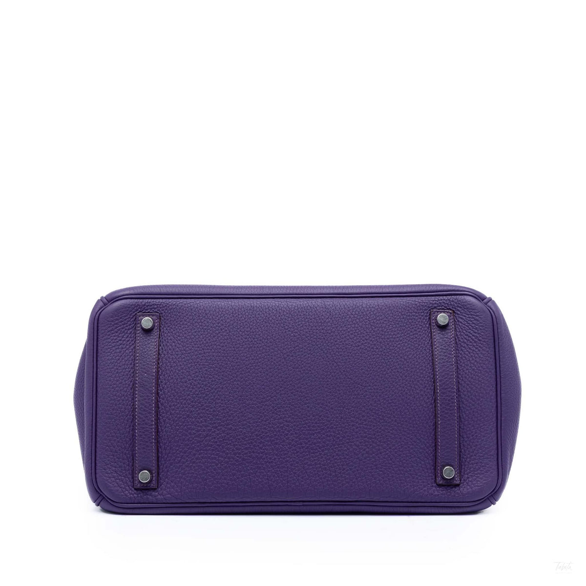 Second hand Hermes Birkin 35 Togo Leather Top - handle Bag Iris - Tabita Bags