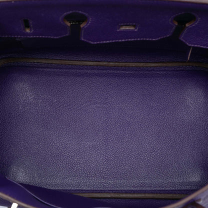 Second hand Hermes Birkin 35 Togo Leather Top - handle Bag Iris - Tabita Bags
