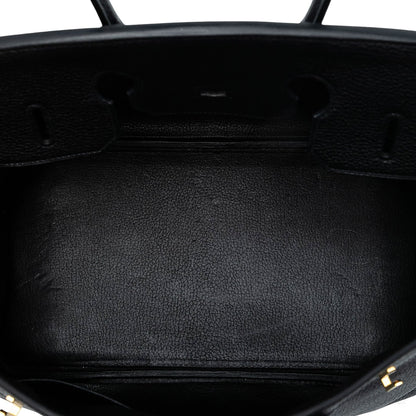Second hand Hermes Birkin 35 Togo Leather Top - handle Bag Noir - Tabita Bags