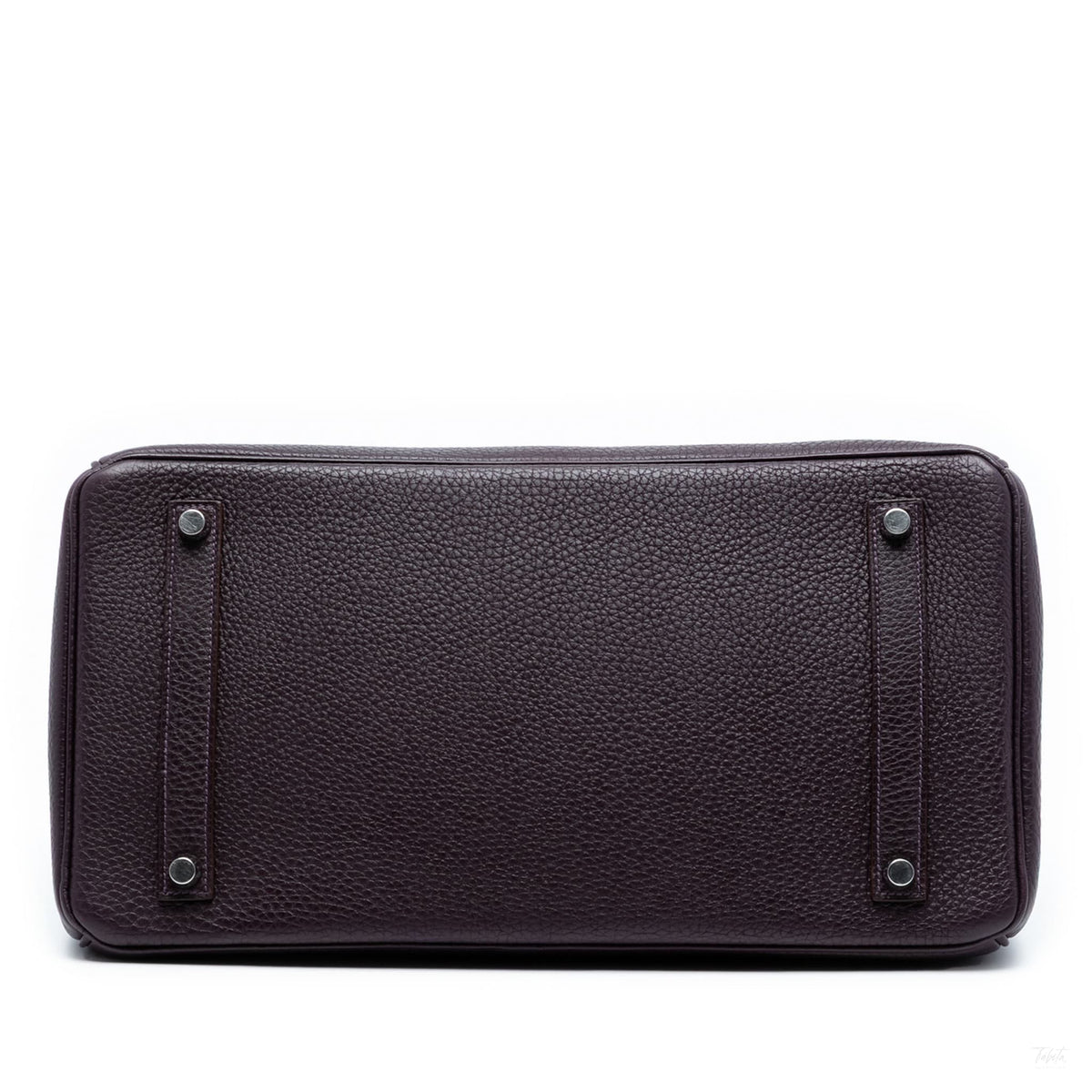 Second hand Hermes Birkin 35 Togo Leather Top - Handle Bag Raisin - Tabita Bags