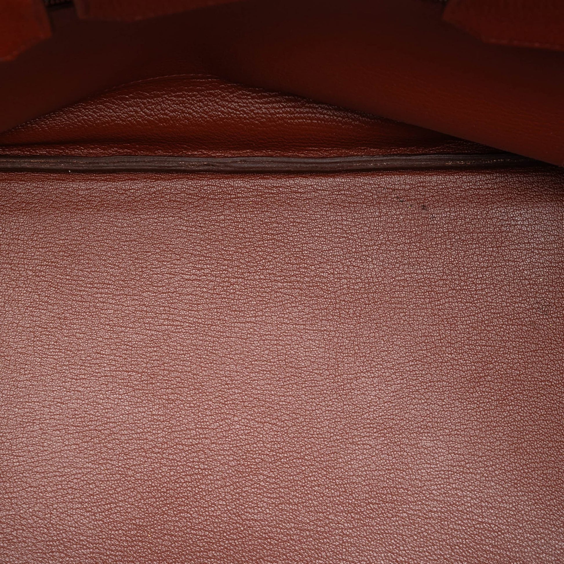 Second hand Hermes Birkin 35 Togo Leather Top - handle Bag Rouge H - Tabita Bags
