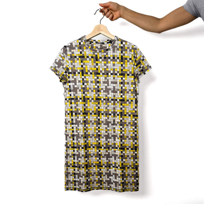 Second hand Hermes Bolduc at the Square 36 Cotton Dress 36 Bicolor - Tabita Bags