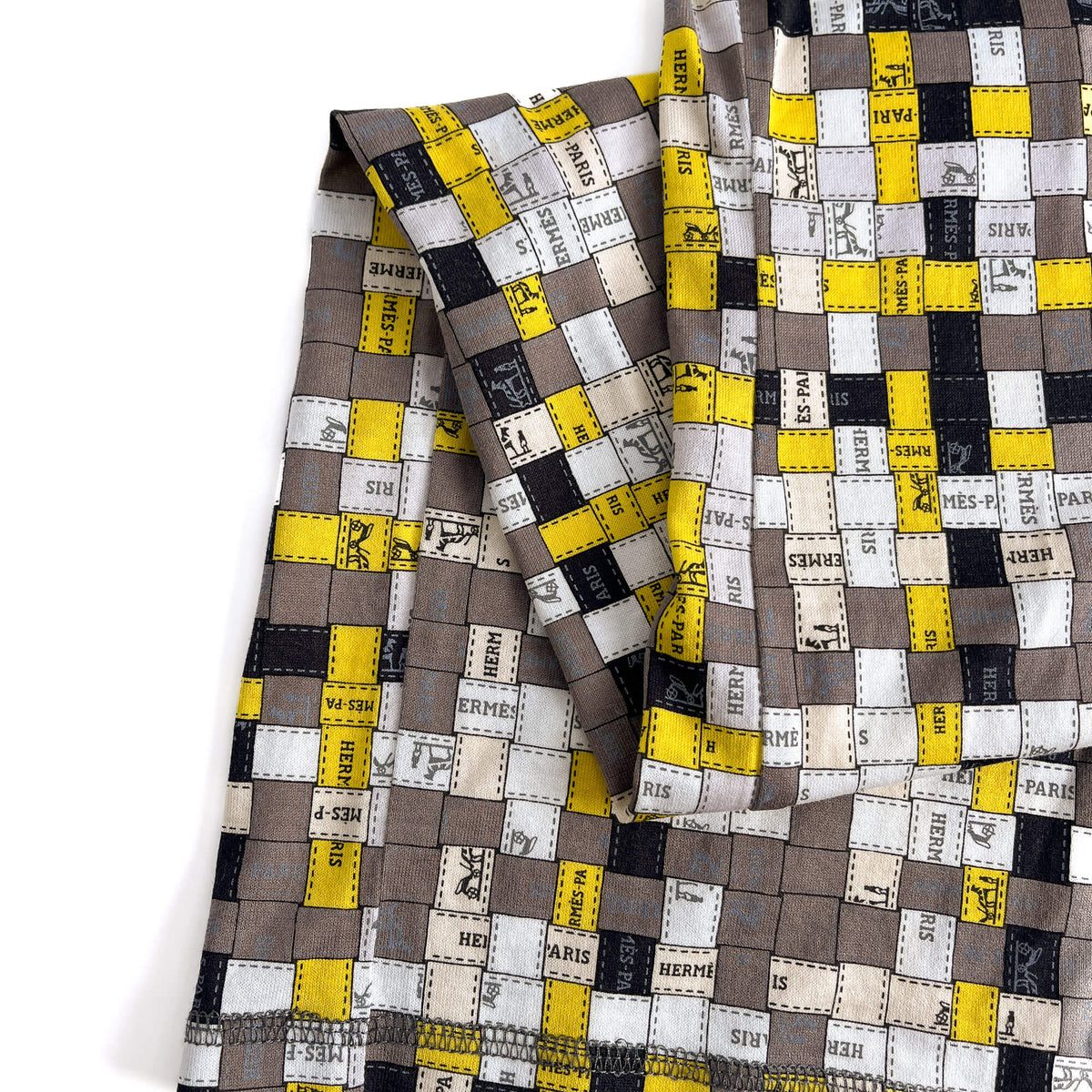 Second hand Hermes Bolduc at the Square 36 Cotton Dress 36 Bicolor - Tabita Bags
