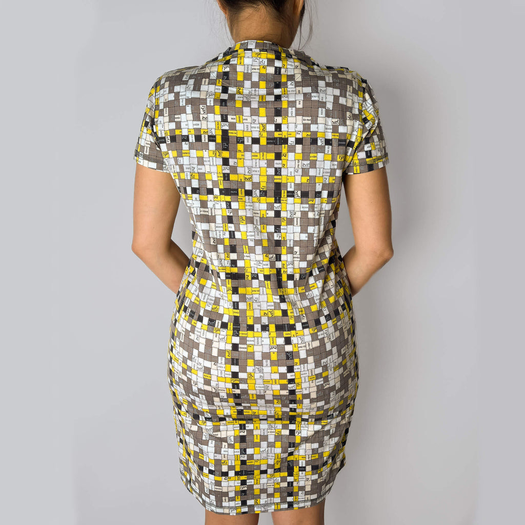 Second hand Hermes Bolduc at the Square 36 Cotton Dress 36 Bicolor - Tabita Bags