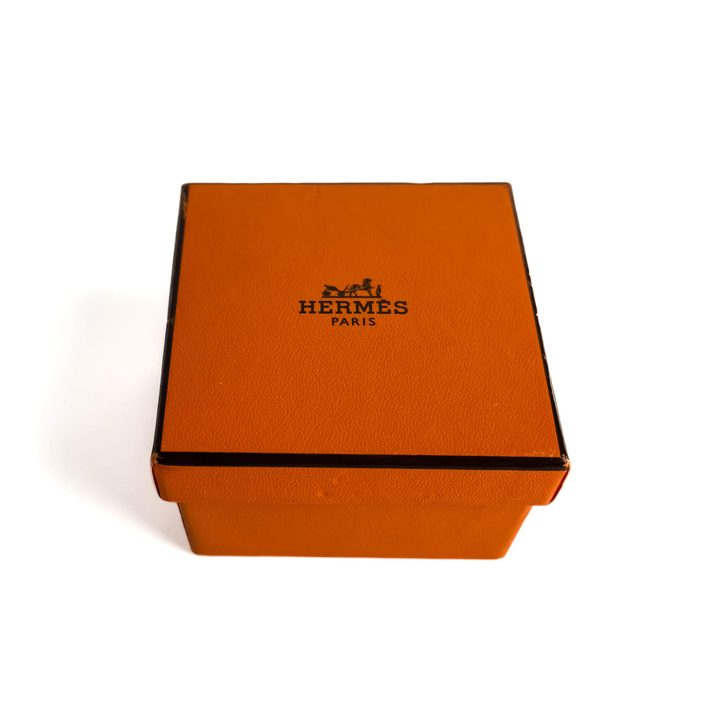 Second hand Hermes Collier de Chien 21 Ombre Lizard Exotic Leather Bracelet Bicolor - Tabita Bags