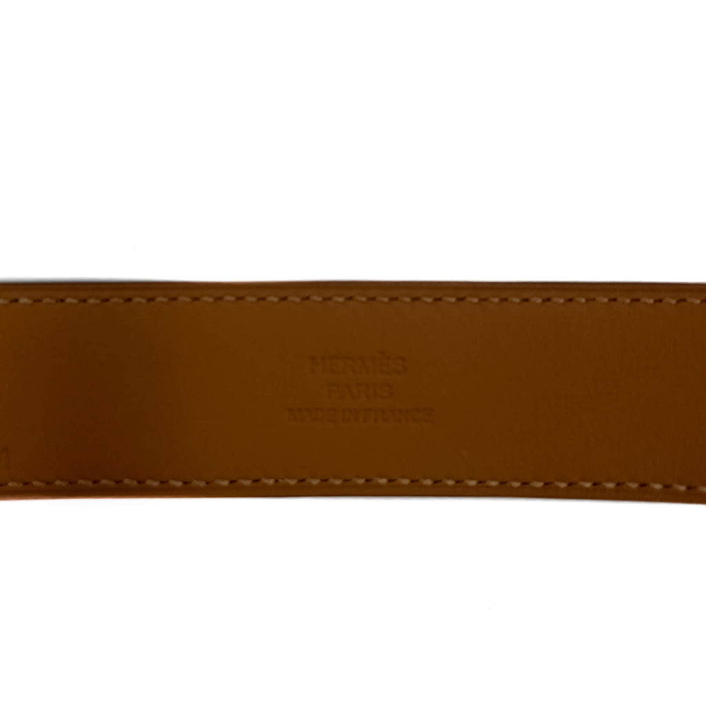 Second hand Hermes Collier de Chien Leather Bracelet T2 Gold - Tabita Bags