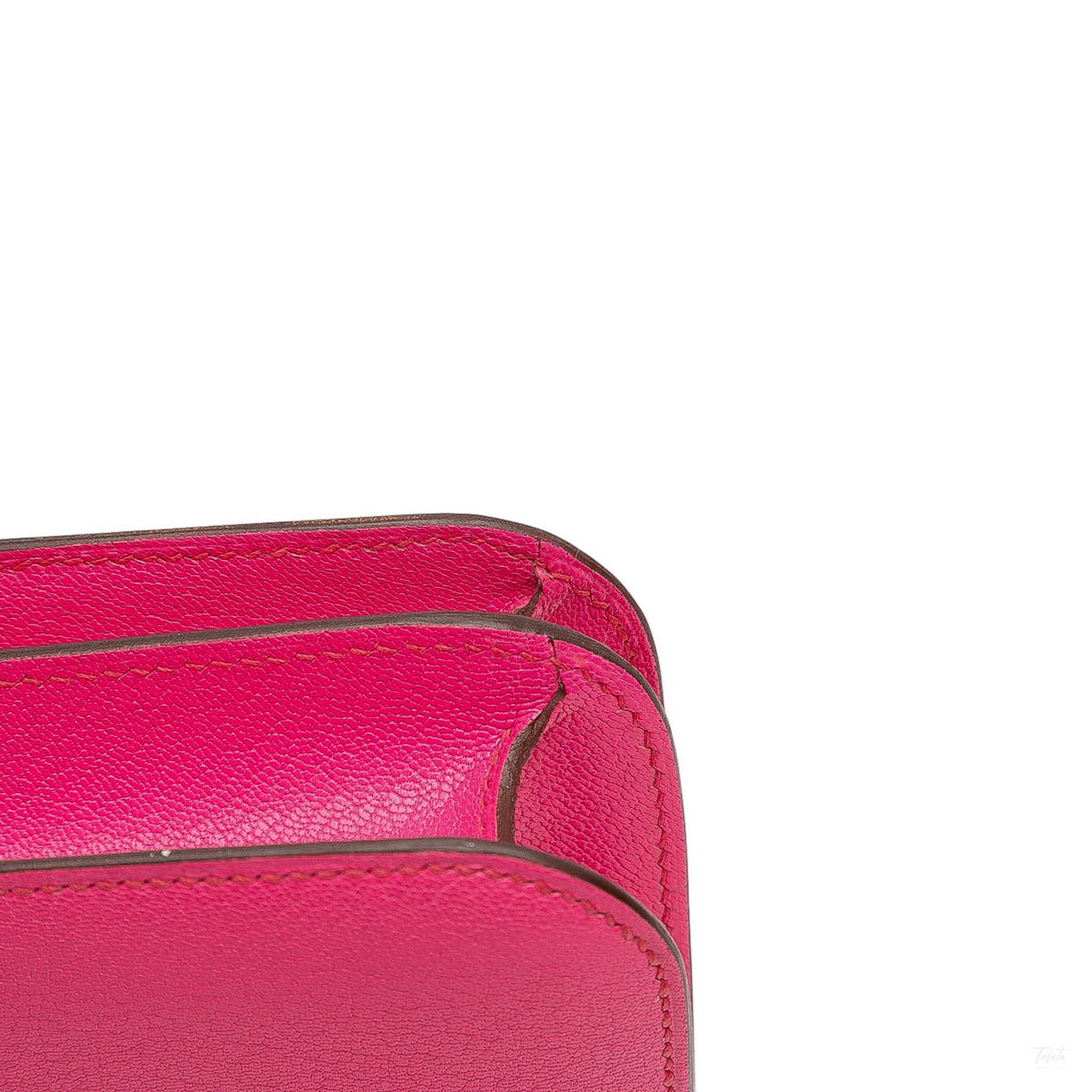 Second hand Hermes Constance 18 Chèvre Mysore Leather Shoulder Bag Rose Tyrien - Tabita Bags