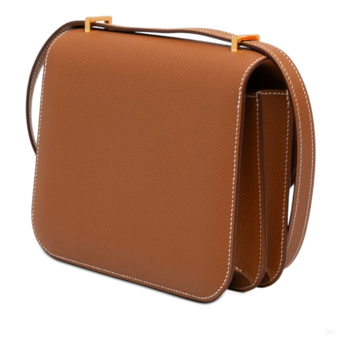 Second hand Hermes Constance 18 Epsom Leather Shoulder Bag Gold - Tabita Bags
