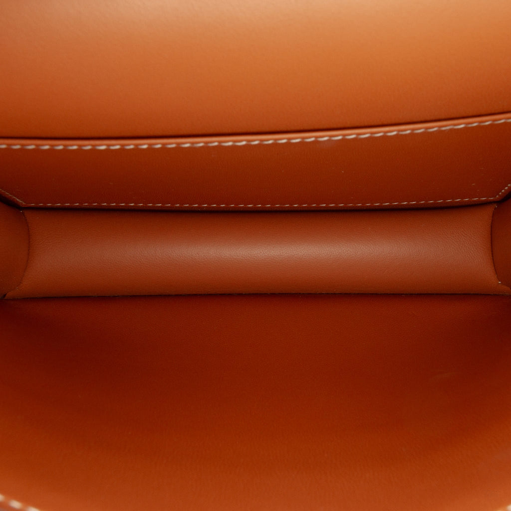 Second hand Hermes Constance 18 Epsom Leather Shoulder Bag Gold - Tabita Bags