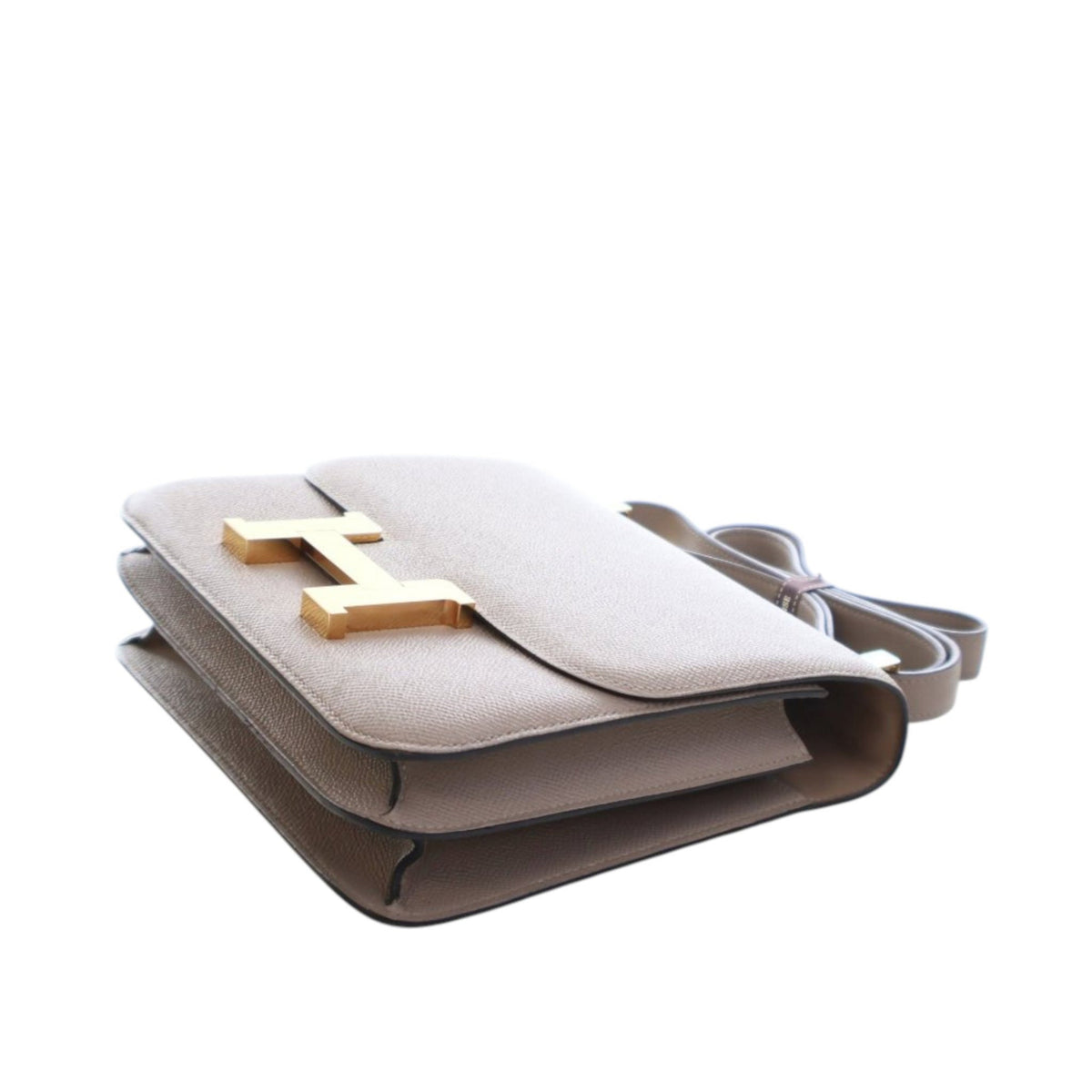 Second hand Hermes Constance Epsom Leather Shoulder Bag Brown - Tabita Bags