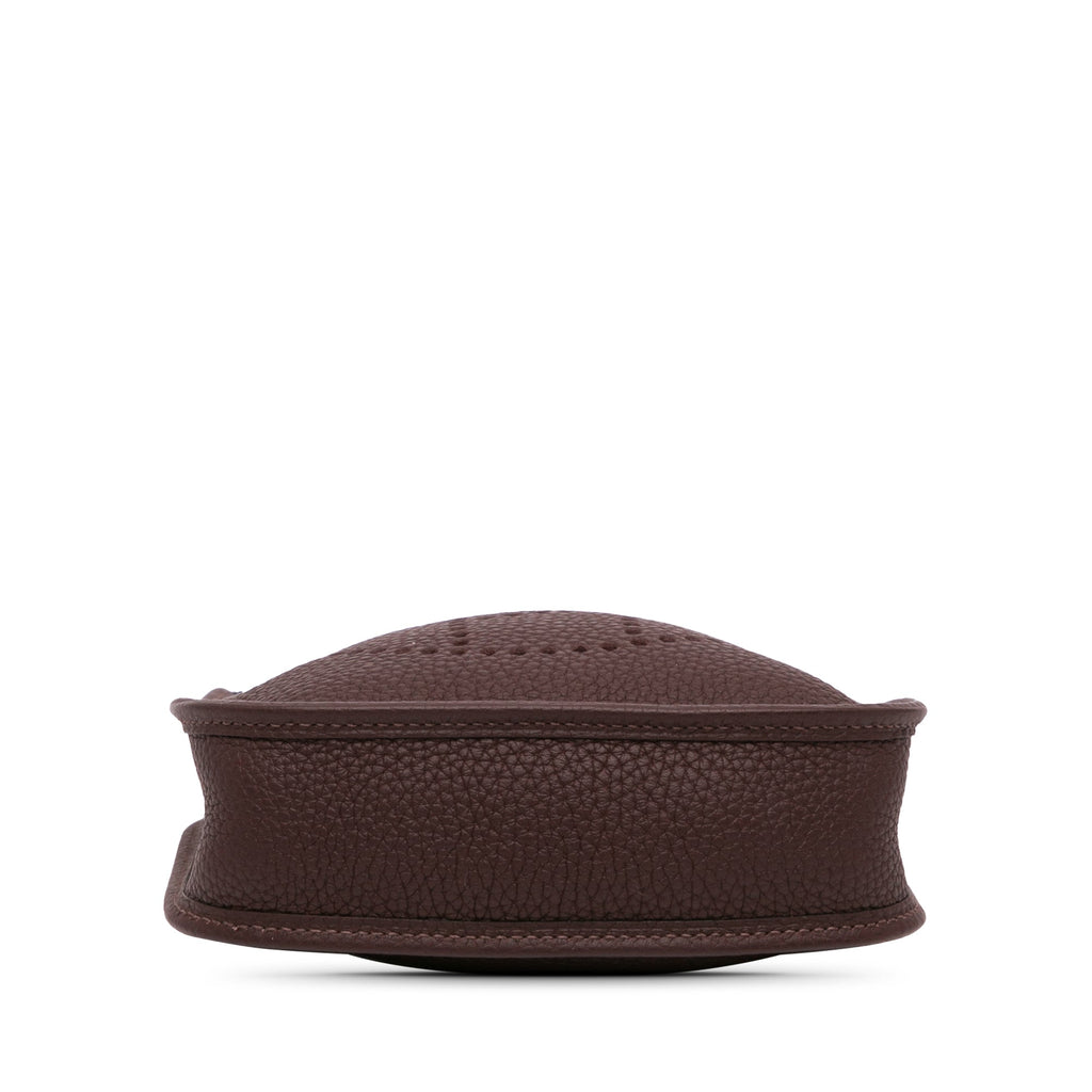 Second hand Hermes Evelyne 16 TPM Amazone Taurillon Clemence Leather Hobo Bag Brown - Tabita Bags