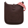 Second hand Hermes Evelyne 16 TPM Amazone Taurillon Clemence Leather Hobo Bag Brown - Tabita Bags