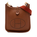 Second hand Hermes Evelyne 16 TPM Barenia Leather Hobo Crossbody Fauve - Tabita Bags