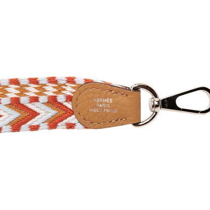 Second hand Hermes Evelyne 16 TPM Clemence Leather Hobo Crossbody Biscuit - Tabita Bags