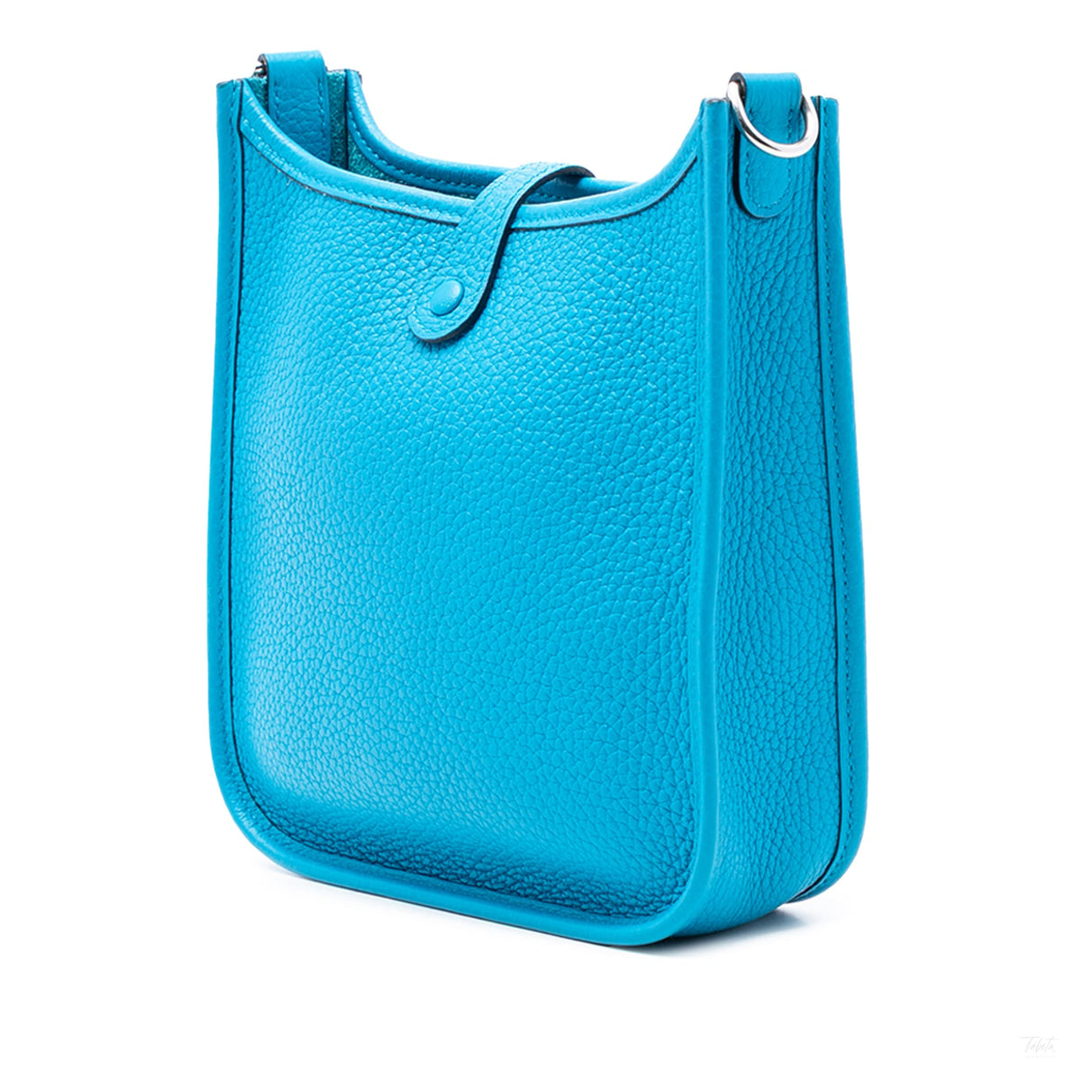 Second hand Hermes Evelyne 16 TPM Clemence Leather Hobo Crossbody Bleu Frida - Tabita Bags