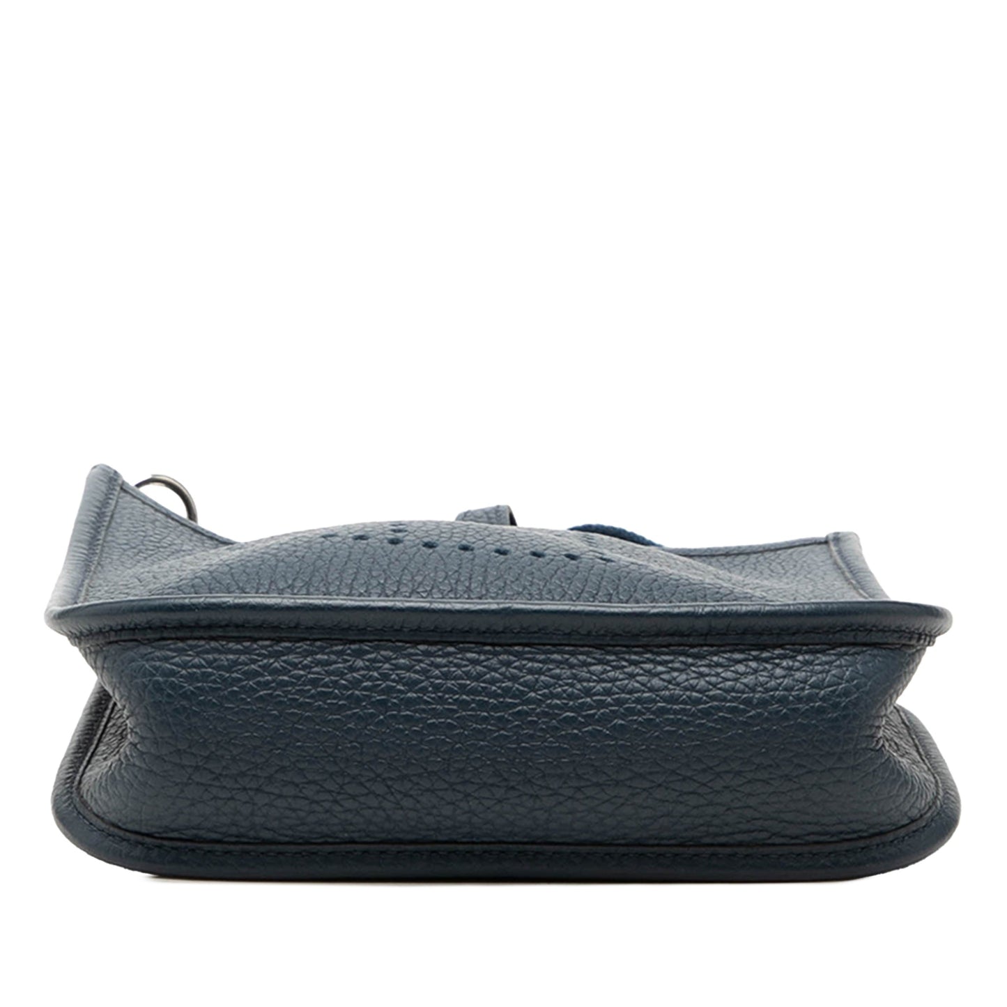 Second hand Hermes Evelyne 16 TPM Clemence Leather Hobo Crossbody Blue - Tabita Bags