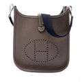 Second hand Hermes Evelyne 16 TPM Clemence Leather Hobo Crossbody Brown - Tabita Bags