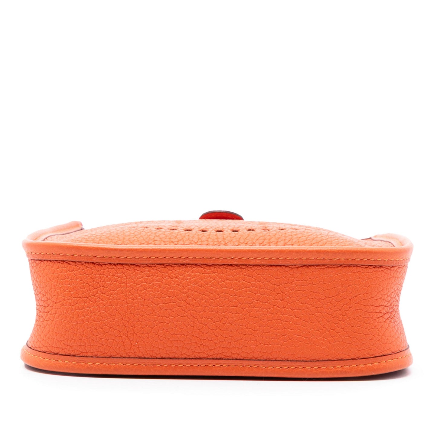 Second hand Hermes Evelyne 16 TPM Clemence Leather Hobo Crossbody Feu - Tabita Bags