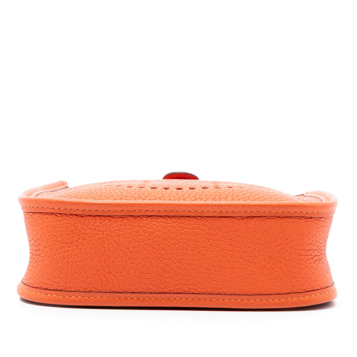 Second hand Hermes Evelyne 16 TPM Clemence Leather Hobo Crossbody Feu - Tabita Bags