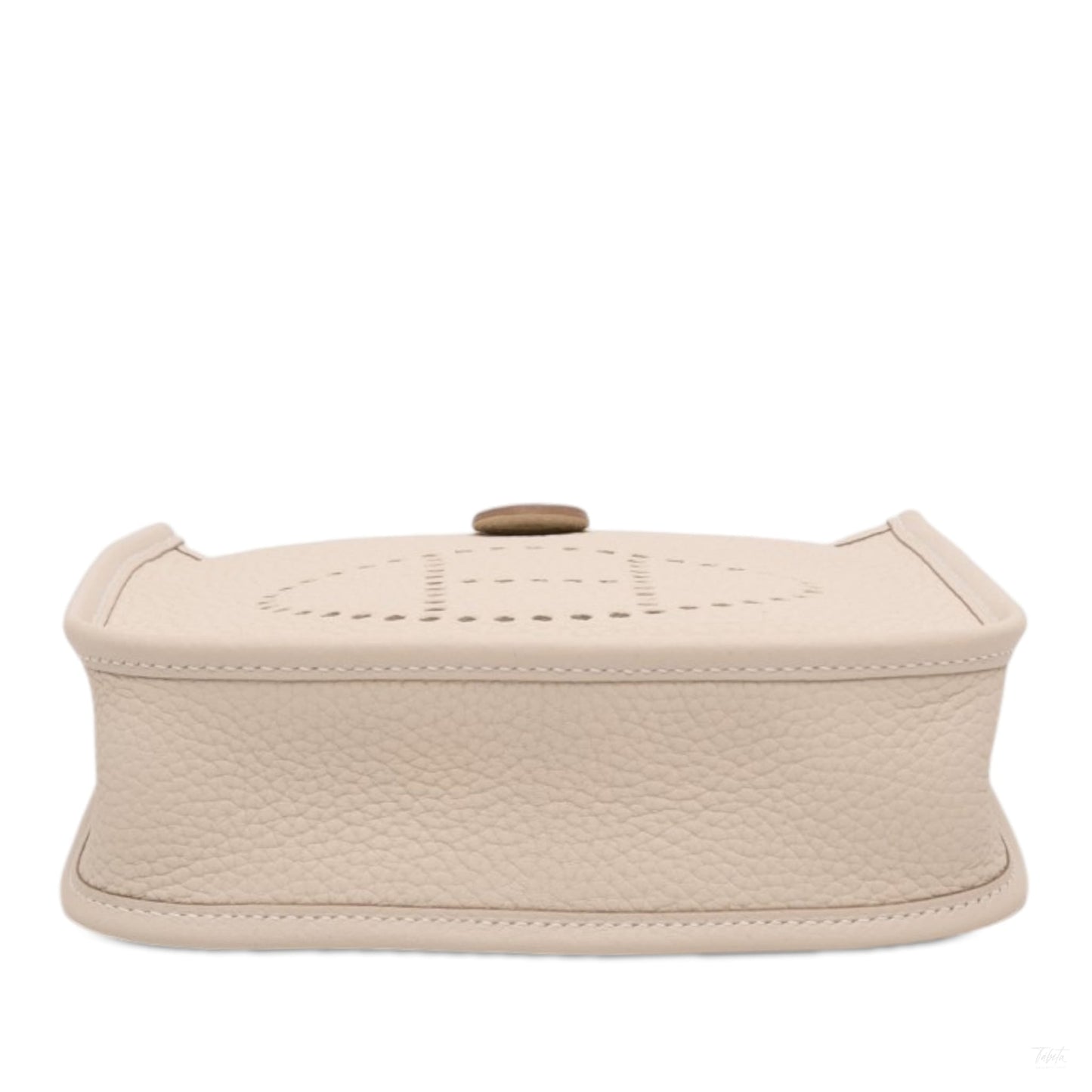 Second hand Hermes Evelyne 16 TPM Clemence Leather Hobo Crossbody Nata - Tabita Bags
