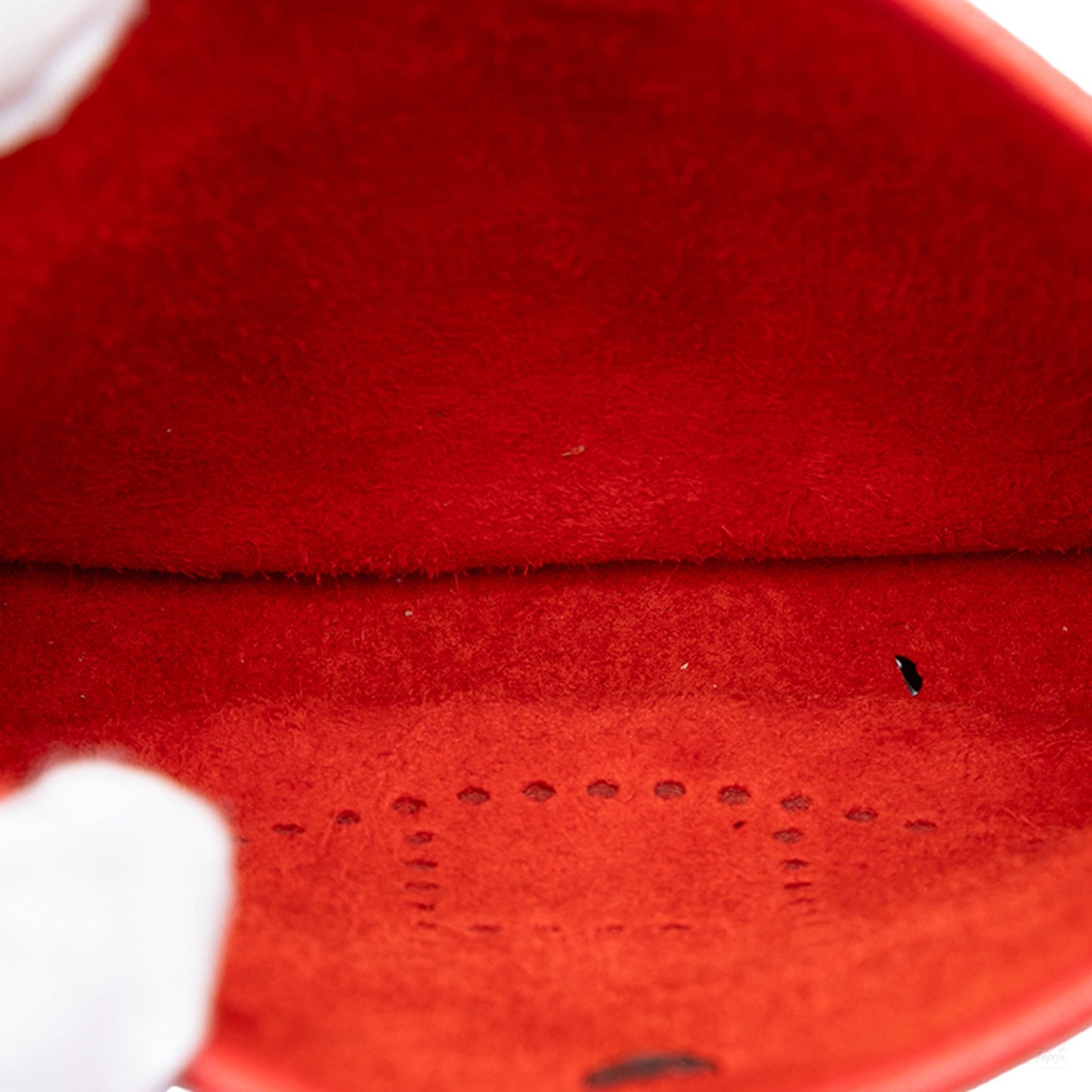 Second hand Hermes Evelyne 16 TPM Clemence Leather Hobo Crossbody Rouge Casaque - Tabita Bags