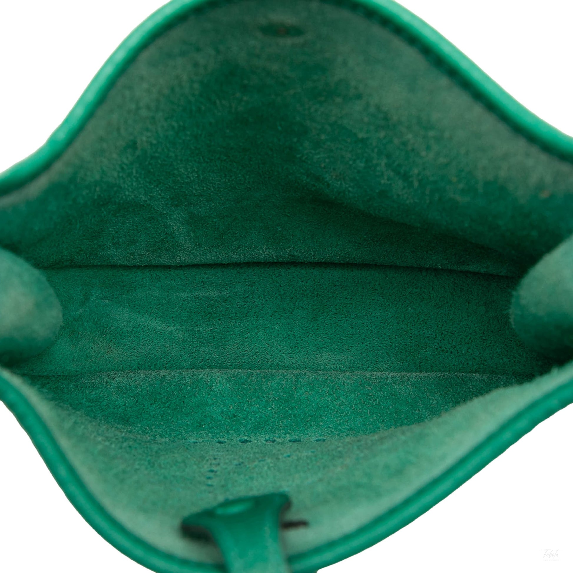 Second hand Hermes Evelyne 16 TPM Clemence Leather Hobo Crossbody Vert Vertigo - Tabita Bags