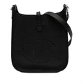 Second hand Hermes Evelyne 16 TPM Epsom Leather Hobo Crossbody Black - Tabita Bags