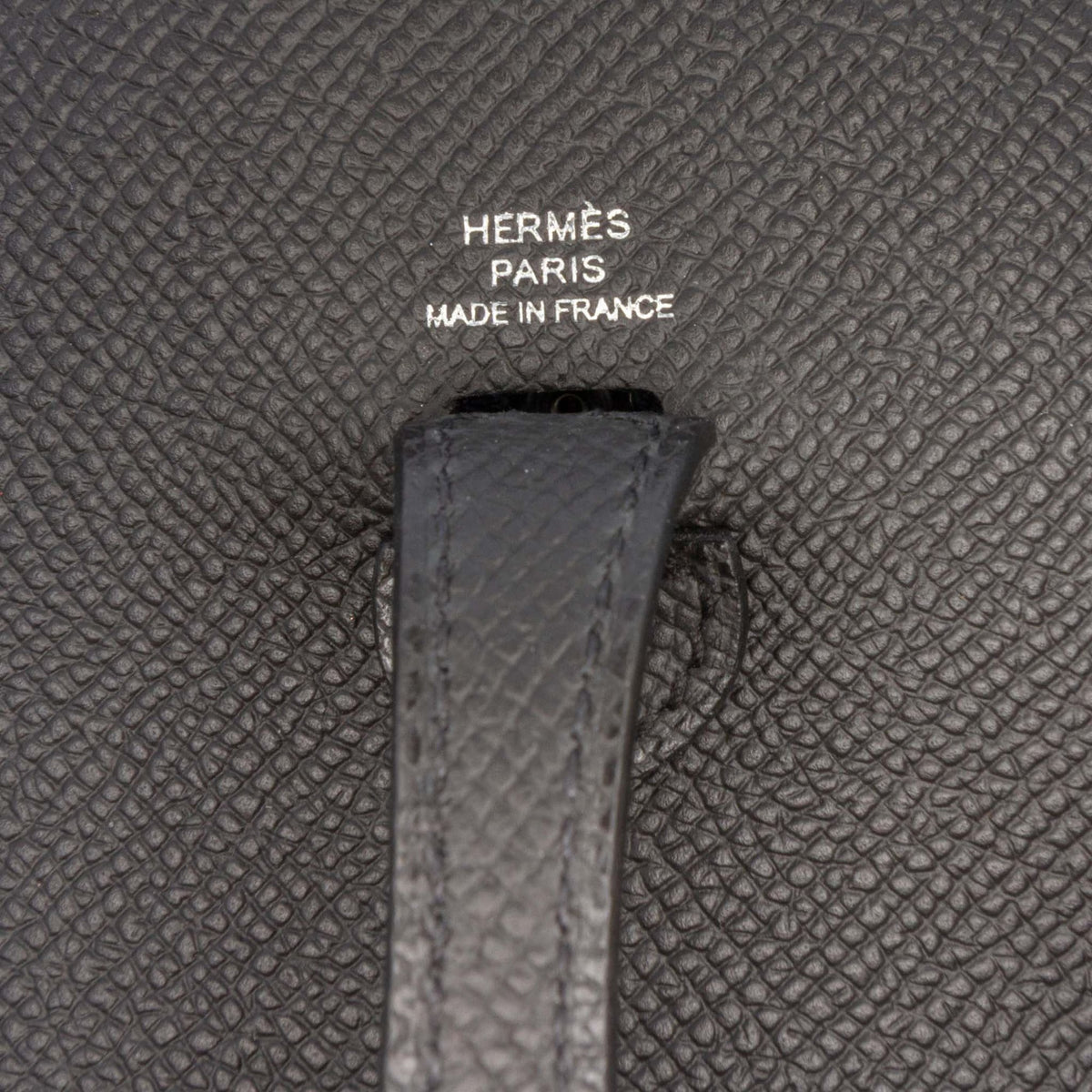 Second hand Hermes Evelyne 16 TPM Epsom Leather Hobo Crossbody Noir - Tabita Bags