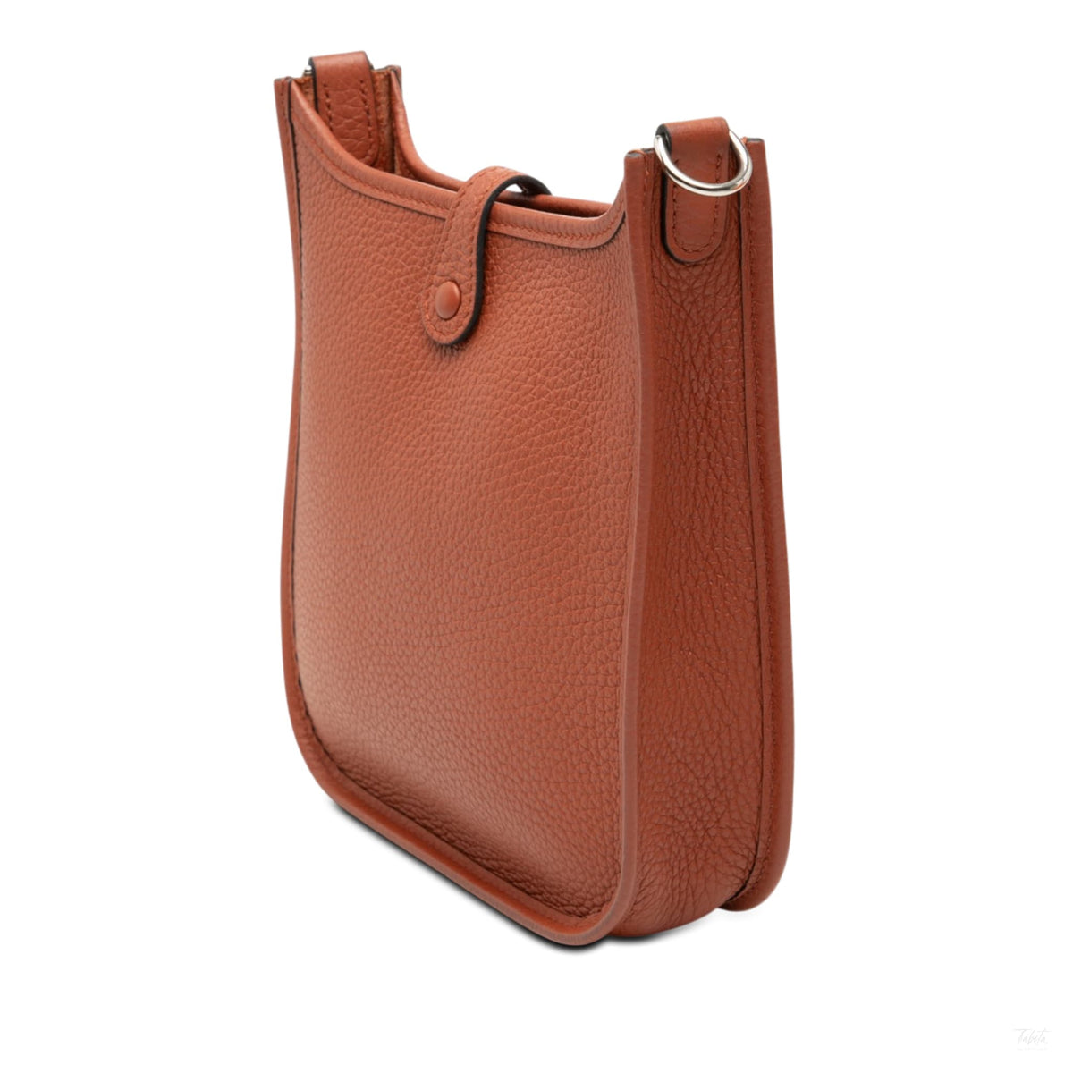 Second hand Hermes Evelyne 16 TPM Taurillon Clemence Leather Amazone Hobo Crossbody Cuivre Maxi Quadrille - Tabita Bags