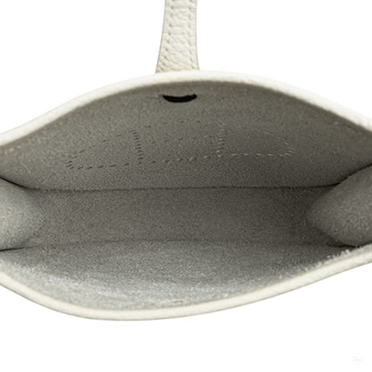 Second hand Hermes Evelyne 16 TPM Taurillon Clemence Leather Amazone Hobo Crossbody New White - Tabita Bags