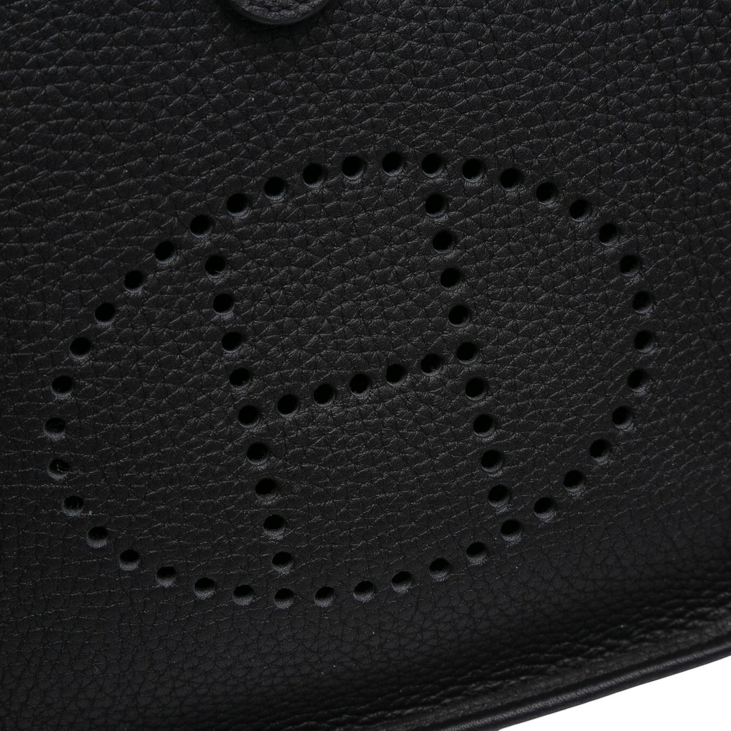 Second hand Hermes Evelyne 16 TPM Taurillon Clemence Leather Amazone Hobo Crossbody Noir - Tabita Bags