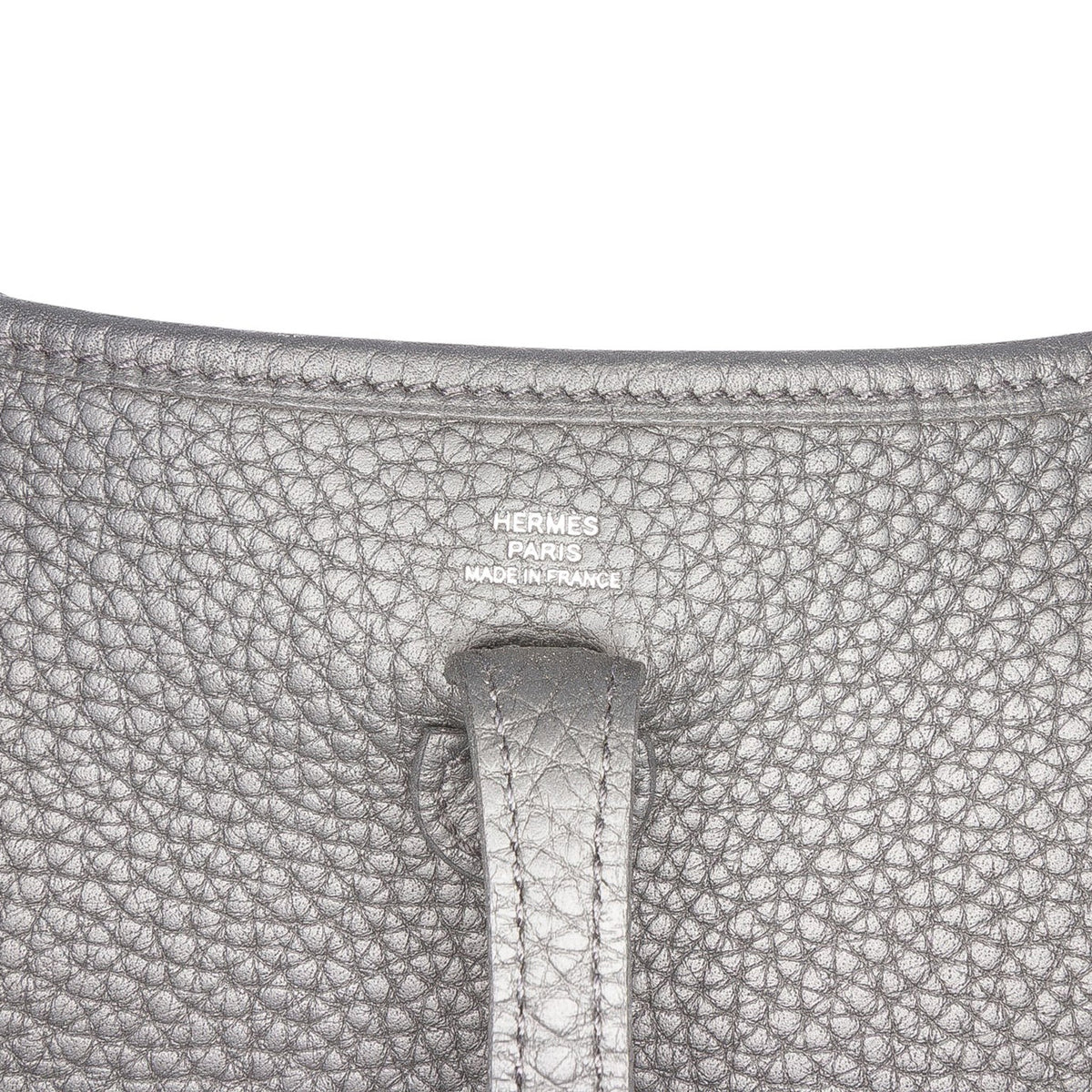 Second hand Hermes Evelyne 16 TPM Taurillon Clemence Leather Amazone Hobo Crossbody Noir - Tabita Bags