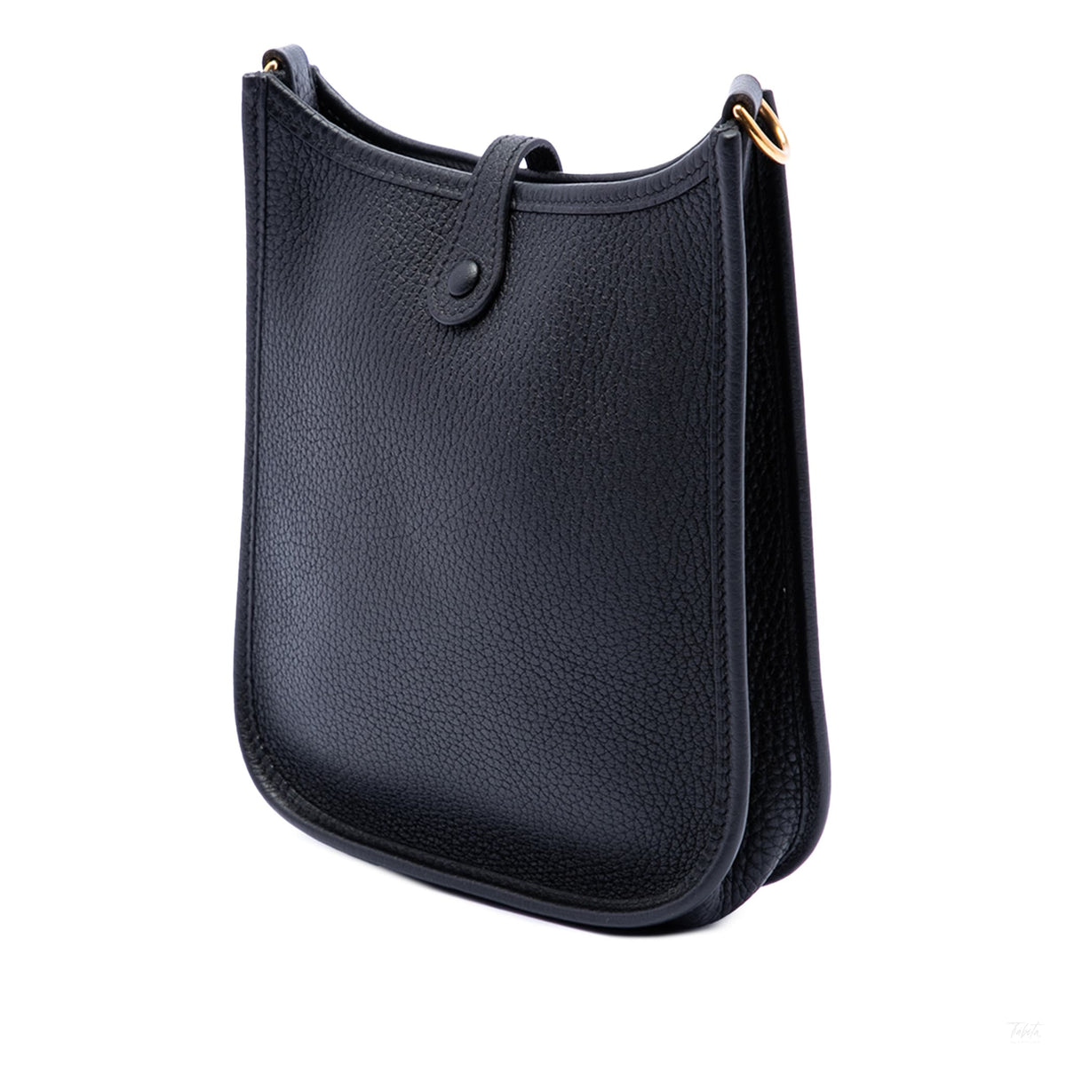 Second hand Hermes Evelyne 16 TPM Taurillon Clemence Leather Amazone Hobo Crossbody Noir - Tabita Bags