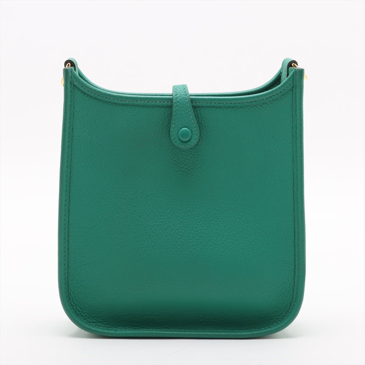 Second hand Hermes Evelyne 16 TPM Taurillon Clemence Leather Amazone Hobo Crossbody Vale Jade - Tabita Bags