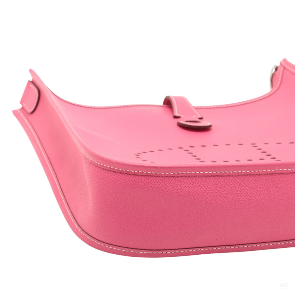Second hand Hermes Evelyne 29 Epsom Leather Hobo Crossbody Pink - Tabita Bags